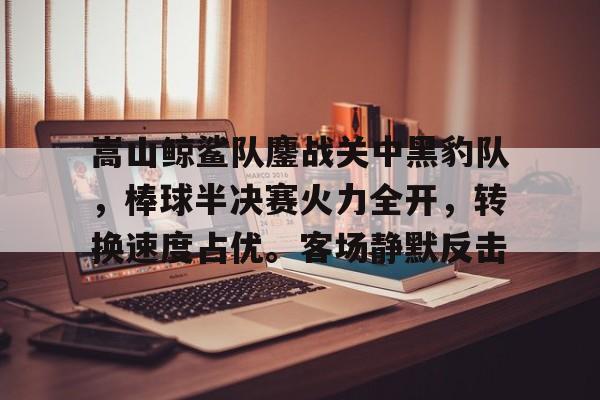 关于嵩山鲸鲨队鏖战关中黑豹队，棒球半决赛火力全开，转换速度占优。客场静默反击的信息
