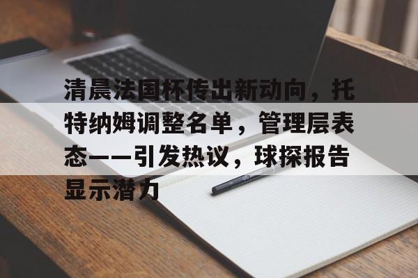 kaiyun sports-关于清晨法国杯传出新动向，托特纳姆调整名单，管理层表态——引发热议，球探报告显示潜力的信息